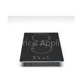 CE Certificate 2 Zone Super Thin Double Burner Induction Cooker 1400W and 2000W