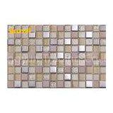 Scratch Resistant Glossy Glass And Metal Mosaic Tile For Swimming Pools thumbnail-1