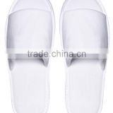 Hotel slippers disposable velour slipper with customized embroidering logo
