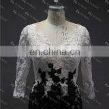 LN137 New Sexy See Through 3/4 Sleeves Real Samples Of Lace Evening Dress thumbnail-3