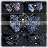 Aidocrystal Bowtie Men Formal Necktie Boy Men's Fashion Business Wedding Bow Tie Male Dress Shirt Krawatte Legame Gift thumbnail-2