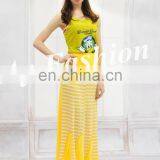 African Stripe Traditional Long Maxi Skirt Long Skirt Models With Bead thumbnail-2