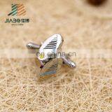Jiabo Unique Deign High Quality Custom Metal Cufflinks Tie Clip Set for Man