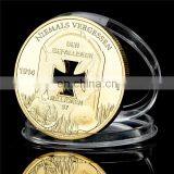 Gold Plated Round Warfare Commemorative Coins Collection Gifts customize design free alloy metal cheap wholesale coins