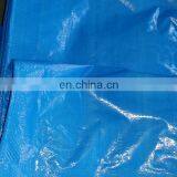 blue/white color   waterproof finished pe tarpaulin with eyelet and rope reinforced