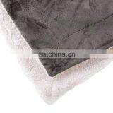 TEX-CEL Double Layers Brushed Sherpa Moving Throw Blanket With Flannel and Cozy Fleece Fabric thumbnail-4