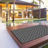 China Supplier Black Japanese Traditional Pattern Outdoor Rugs Recycled Plastic Cheap pp Straw Woven Carpet thumbnail-5