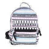 Fashion Chevron Pattern 9 Inch Mini Backpack Custom Logo Small Backpack Bag For Girl thumbnail-3