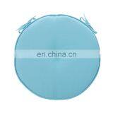Recyclable Polyester Solid Blue Color Round Seat Pad Chair Pad for Indoor and Outdoor thumbnail-2