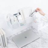 Simple Style Bathroom Hanging Shelf Metal Bathroom Storage Wall Mounted thumbnail-2