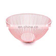 Wholesale Fruit Basket Metal Fruit Bowl Bread Baskets Fruit Holder Kitchen Storage Baskets Stand thumbnail-1