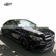 High Quality Carbon Fiber Body Kit for Mercedes Benz CLA Class CLA45 A&mg Front Lip Rear Lip Side Skirts and Wing Spoiler thumbnail-3