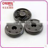 Round Shape Metal Sewing Snap Buttons in Gun thumbnail-1
