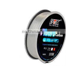 100m 100% Fluorocarbon Nylon Fishing Line Smooth and High Strength High Quality Fishing Line
