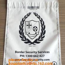 Tamper Evidence Bags With Barcode And Serial Number Bank Money Coin Deposit Change Security Bags thumbnail-1