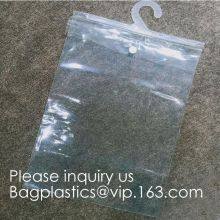 O Ring Hanger EVA Zipper Bag Transparent PVC Hanger Hooks Packaging Bag in China Suppliers,shirt Packaging Bags, Hanger thumbnail-5