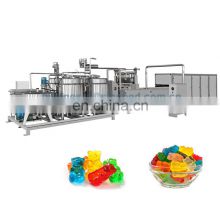 Big capacity Multi-function Gummy Candy Jelly soft candy production line Fully automatic gummy bear making machines