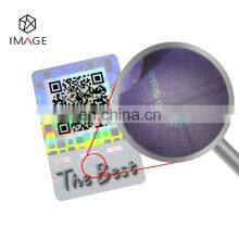 Sparkle QR Code Authentication Hologram Sticker for Traceability thumbnail-1