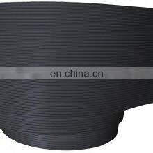 Premium Hard PVC Plastic Protection Privacy Screen Strips 19 cm x 26 m RAL 7016 Anthracite Wind Protection thumbnail-3