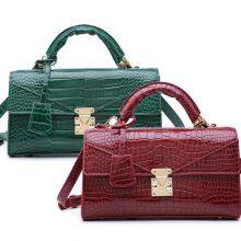 Factory Wholesale Middle-east Hot-selling Alligator Print Handbag for Ladies thumbnail-2