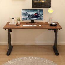 Computer Gaming Desk Metal Base Laptop Electric Adjustable Standing Desk Student Table Factory Price thumbnail-2