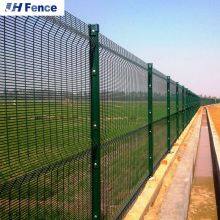358 Anti Climb Metal Clear Vu Welded Wire Mesh Clear View Fence zum Verkauf Flughafenzaun-Hersteller, einfach zu montieren thumbnail-6