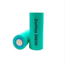 ZonYou Grade a 5000mAh 26650 Cylindrical Cell Lithium Ion Battery With LiNiMnCoO2 Cathode and 500 Cycles for Power Banks thumbnail-4