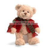 red scarf teddy bear, teddy bear scarf