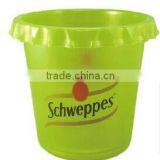 CCBB-208 Best Promotion Plastic pp beer ice bucket with 4.6L welcome OEM