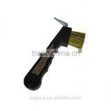 Bling Horse Hoof Pick With Yellow Rhinestones/fun Grooming thumbnail-1