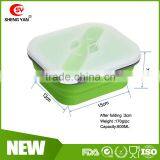 Reusable 600 ML Silicone Children Lunch Box for Christmas Promo thumbnail-6