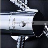 Rozinsanitary Round Style Thermostatic 8" Rain Shower Faucet Set Shower Column W/ Hand Shower thumbnail-2