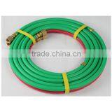 1/4 Inch x 25FT Crimped Brass Adapter 300 Psi Oxygen Acetylene Twin Hose thumbnail-1