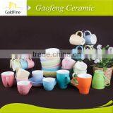 Creative Color Body Printing Dinner Sets thumbnail-1