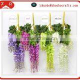 Large artificial westeria cheap wedding decorations silk flowers fresh cut