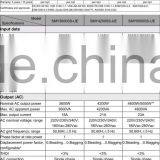 5000w Max 5200w MPPT Solar PV Grid Tie Inverter thumbnail-2