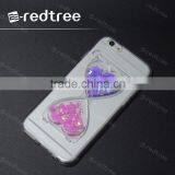 Customized for Iphone 5 5s Cell Phone Case, Sandglass Design Liquid Sand Case