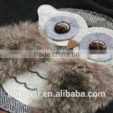 Cute Owl Pics Girls Set Long Sleeve t Shirt With Black Leather Skirt Red Black 2 Colors Fashion Children Set thumbnail-5