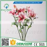 2016 Wholesale Multicolor Latex Artificial PU Flowers Lily Real Touch Bouquet Wedding Bridal Decor Display Flower thumbnail-4