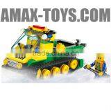 Bd-7530159 Children Toys Brick Plastic Intelligent Building Block Snow Truck 150pcs