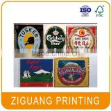 OEM Wholesale Printing Private Beer Label