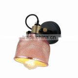 MB8100-copper glass wall lamp 2015 new design