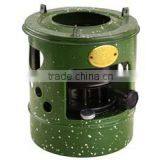 Integrated 10 Core Outdoor Heating Stoves Kerosene Stove Warm Camping Stove Enamel