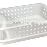 Chic White Kitchen Dish Drainer w/ Tray thumbnail-2