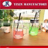 Wholesale 16oz Glass Mason Jars With Straw Lid thumbnail-1