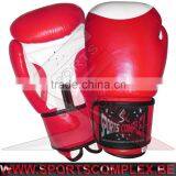 Boxing Gloves Cowhide Leather Muay Thai Kickboxing Fitness MMA Sparring Practice Punching Bag Gloves Stock in Belgium Europe thumbnail-1