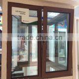 Latest Design Brown Color PVC Tilt and Turn Windows With Grilles,PVC Windows and Doors thumbnail-3