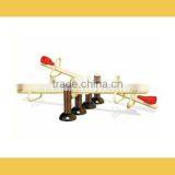 China Supplier New Product Playground Equipment Yellow Pvc Seesaw thumbnail-1