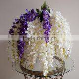 china factory artificial wisteria fabric flower