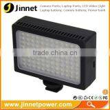 Latest Small Size Light Weight 96 Leds Video Light With 18650 Rechargeable Battery for Dslr and DV Camera